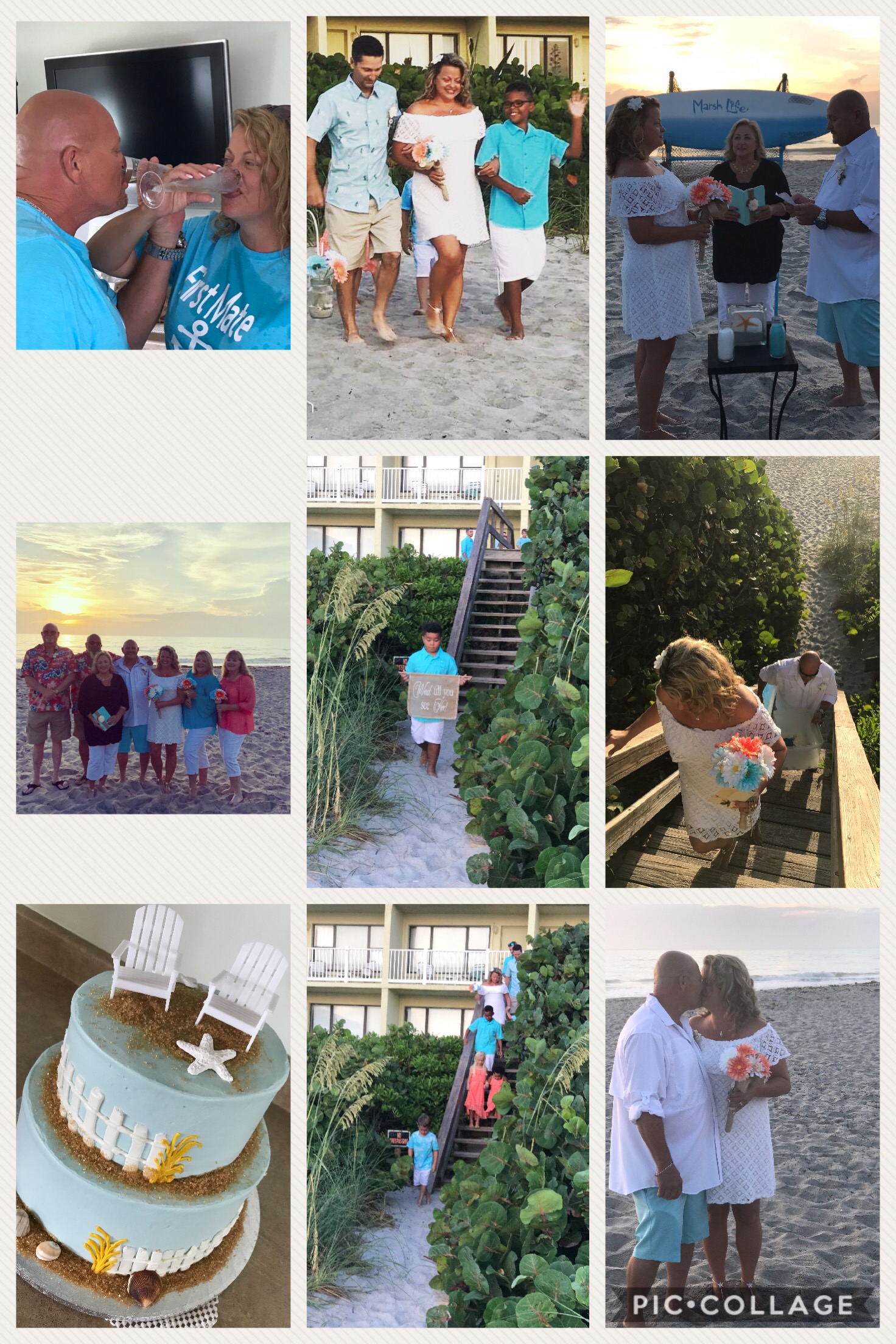 Sunrise Wedding Beach wedding